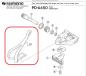 Preview: PEDALHACKEN SHIMANO PD-A450-LL, 1-STUECK